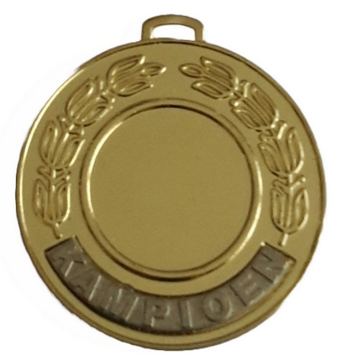 AKB-01 Kampioen Medaille Goud compleet OP=OP!!